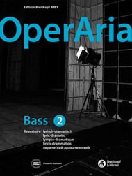 OperAria Bass, Vol. 2: Lyric-Dramatic Vocal Solo & Collections sheet music cover Thumbnail